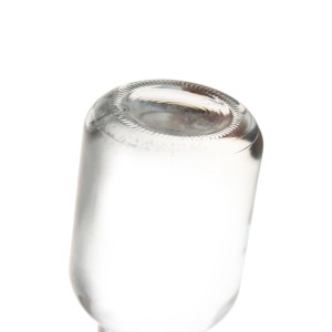 Factory wholesale clear 40ml 100ml empty beer glass bottle with handle