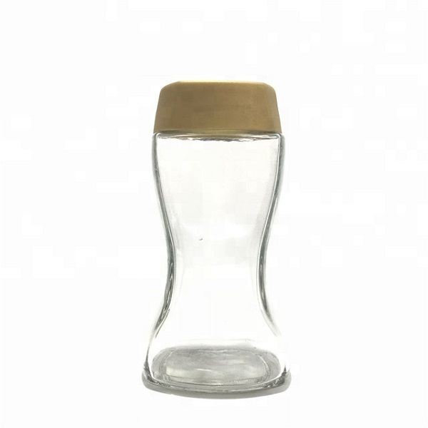 Best quality  Salt Sugar Coffee Jars  - 400ml factory custom transparent professional storage coffee jar Cui Can Glass