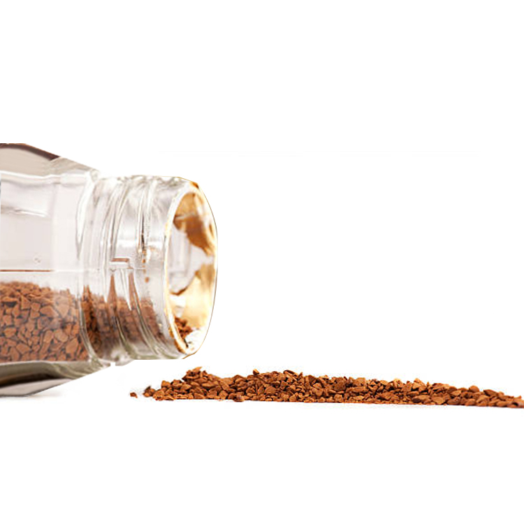 glass coffee jar with plastic cap