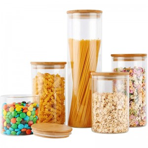 Buy Wholesale China Wide Mouth Food Storage Jar With Airtight Wood