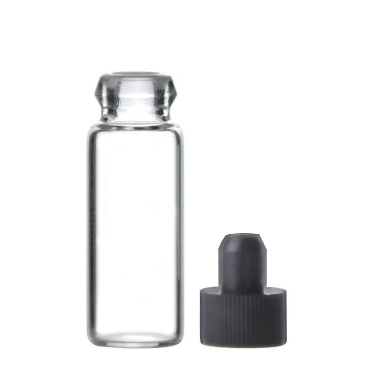 perfume bottle with rubber stopper