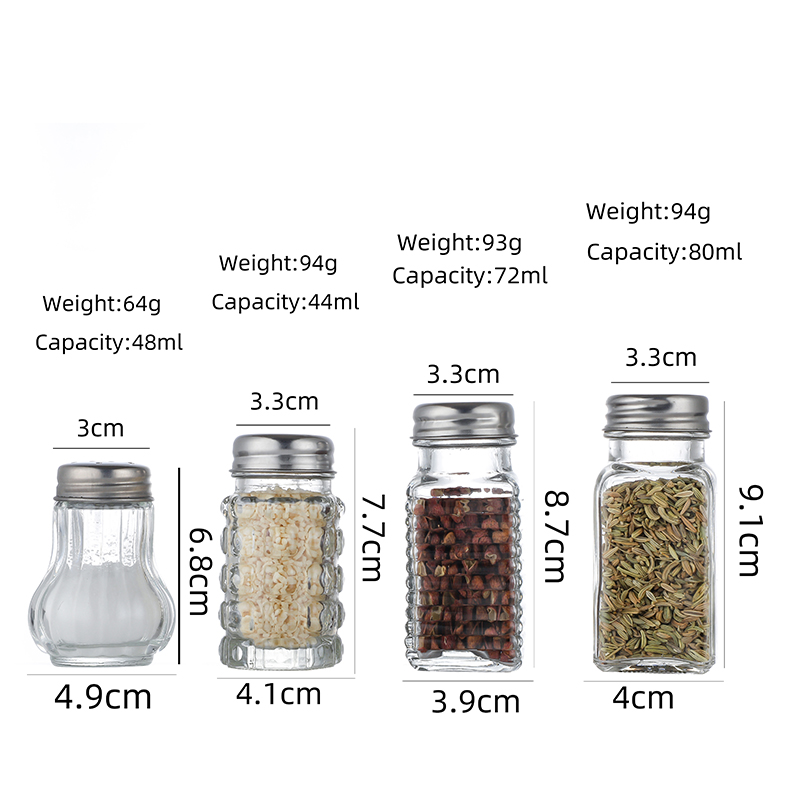 Buy Wholesale China Wholesale 120ml Container Kitchen Square Glass